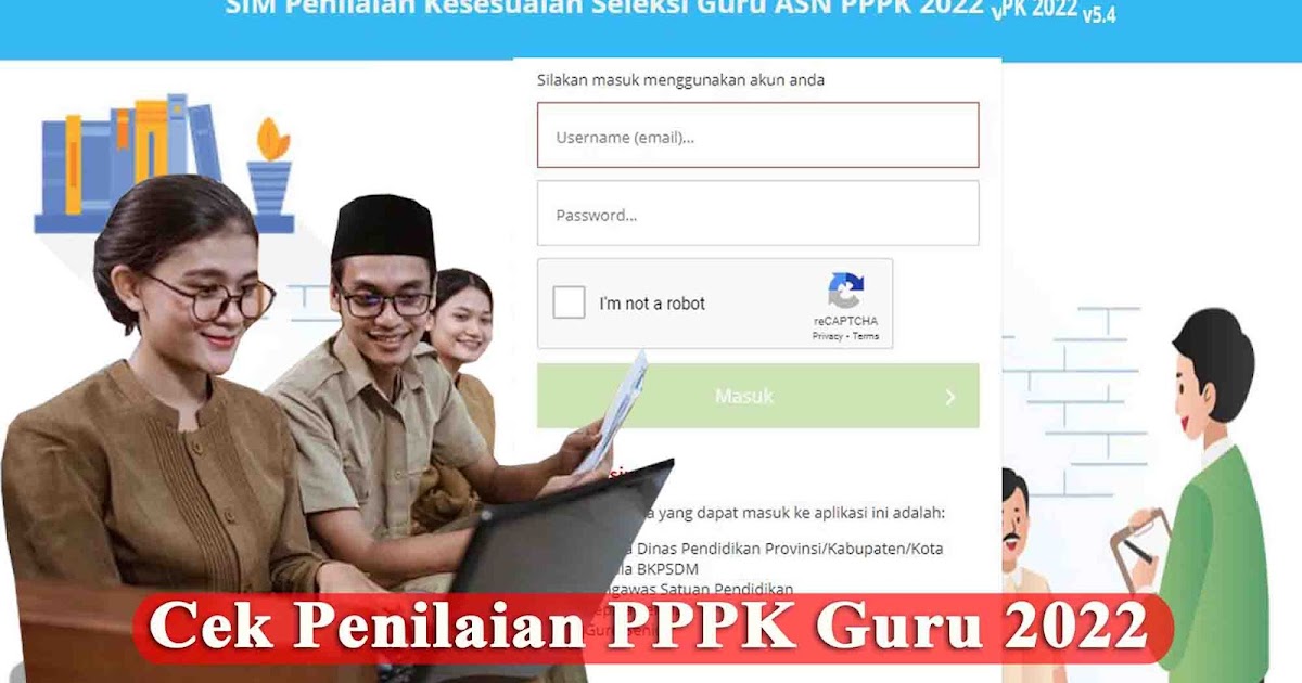 gurupppk.kemdikbud.go.id/penilaianPPPK2022 Cek Penilaian PPPK Guru 2022